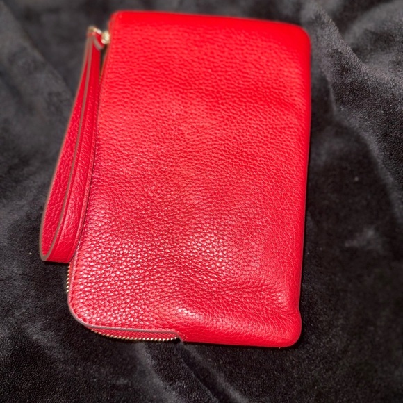 Kate Spade Red and Cream Wristlet - Picture 5 of 15